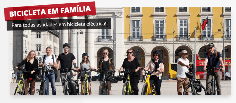 Visita guiada - Bicicleta em família