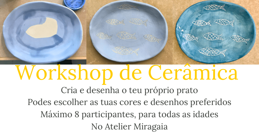 Workshop de Cerâmica - cria o teu próprio prato