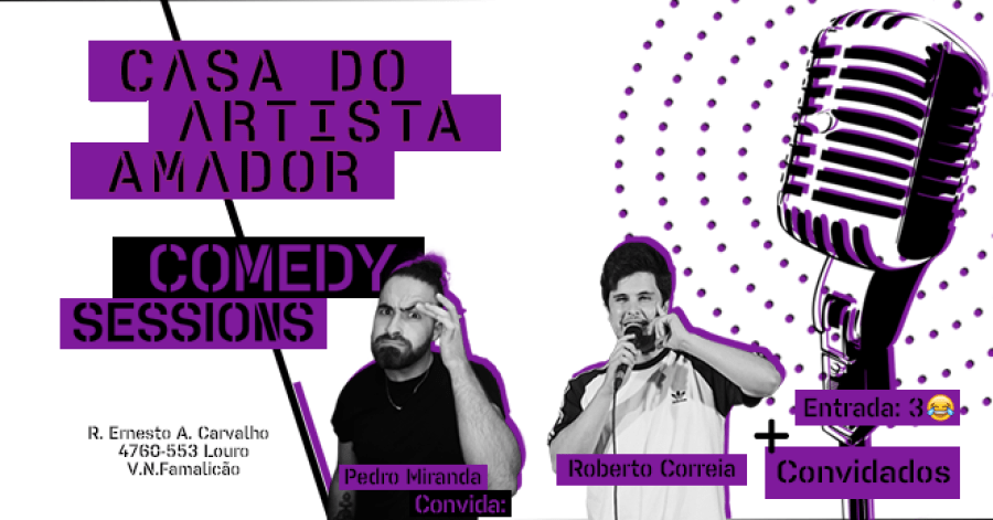 CAA Comedy Sessions 01 de Março
