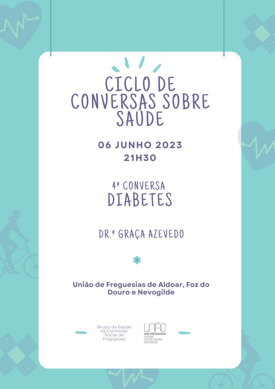 Ciclo de conversas sobre saúde - Diabetes
