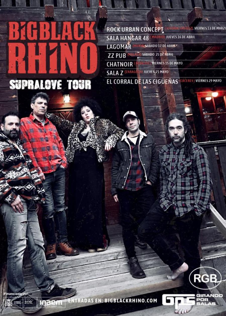 BigBlack Rhino - Supralove Tour