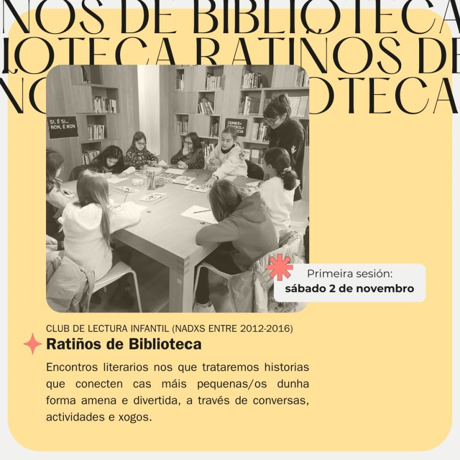 Club de lectura infantil “Ratiños de Biblioteca”