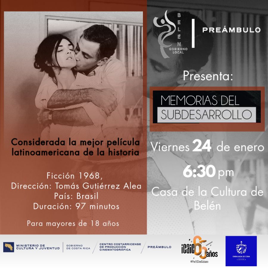 Cine Preámbulo. Memorias del subdesarrollo