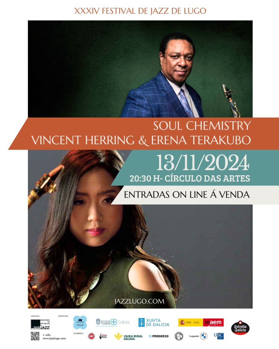 CONCERTO | Soul Chemistry - Vincent Herring & Erena Terakubo