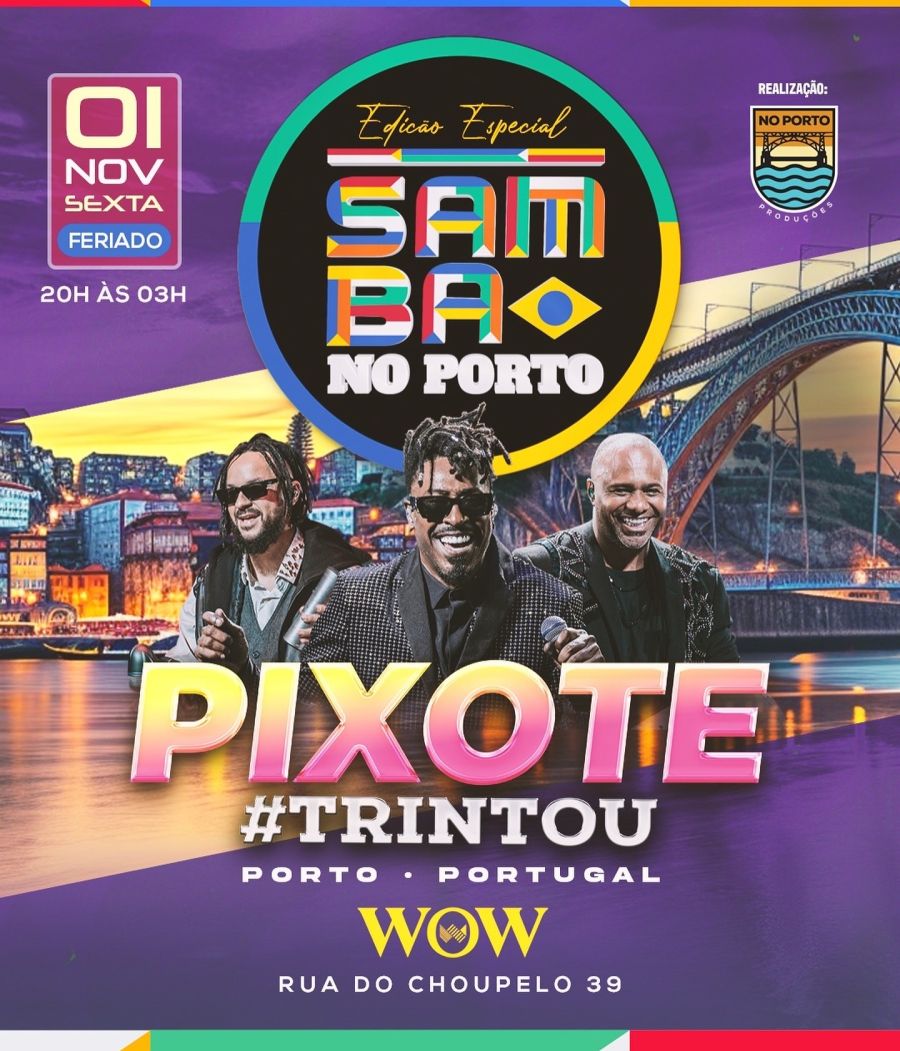 Samba no Porto apresenta Pixote 