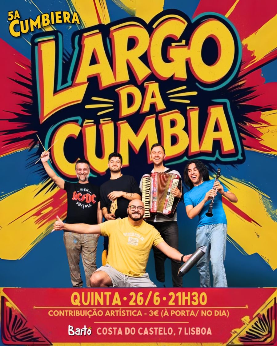 Largo da Cumbia - Barto / Chapito (Banda de Cumbia - Latina ao vivo)