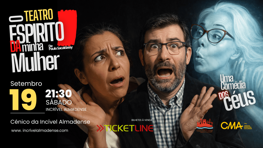 TEATRO COMÉDIA - O ESPIRITO DA MINHA MULHER