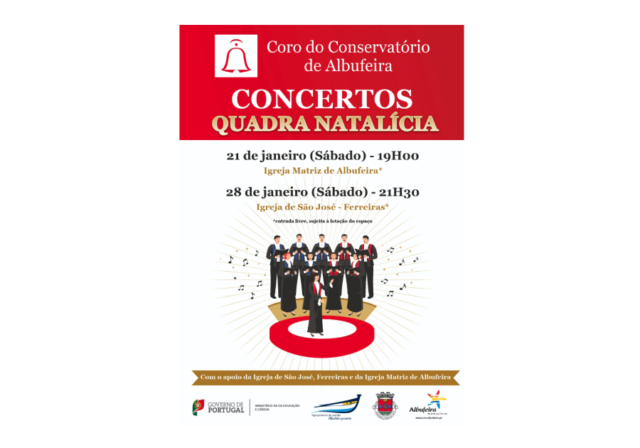 Coro do Conservatório de Albufeira - Concertos da Quadra Natalícia