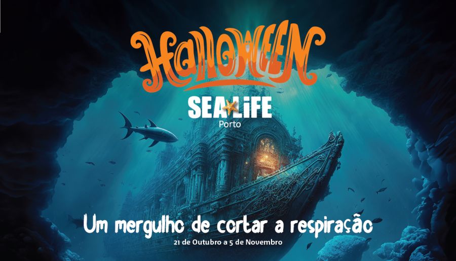 Um Halloween Assombrado no SEA LIFE Porto
