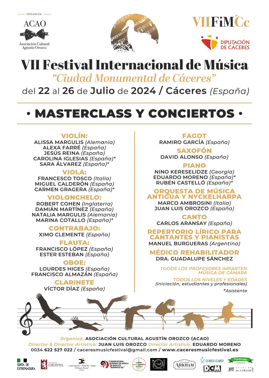 VII Festival Internacional de Música 'Ciudad Monumental de Cáceres'