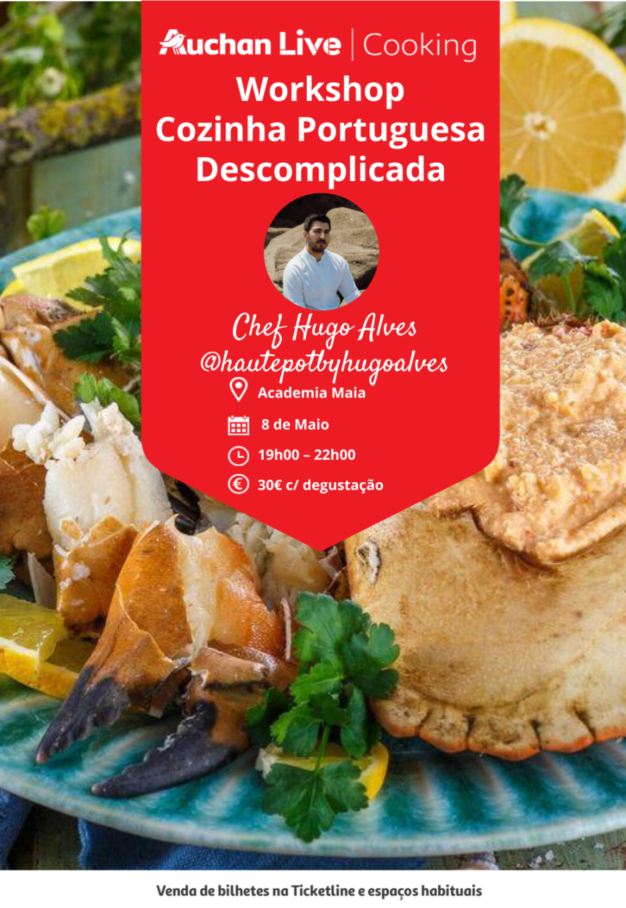 Workshop Cozinha Portuguesa Descomplicada