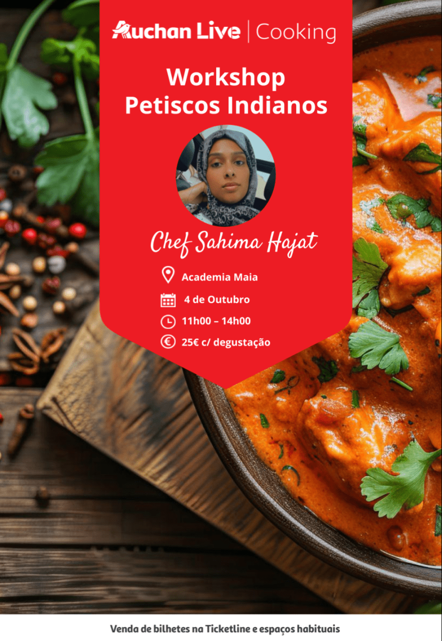 Workshop Petiscos Indianos