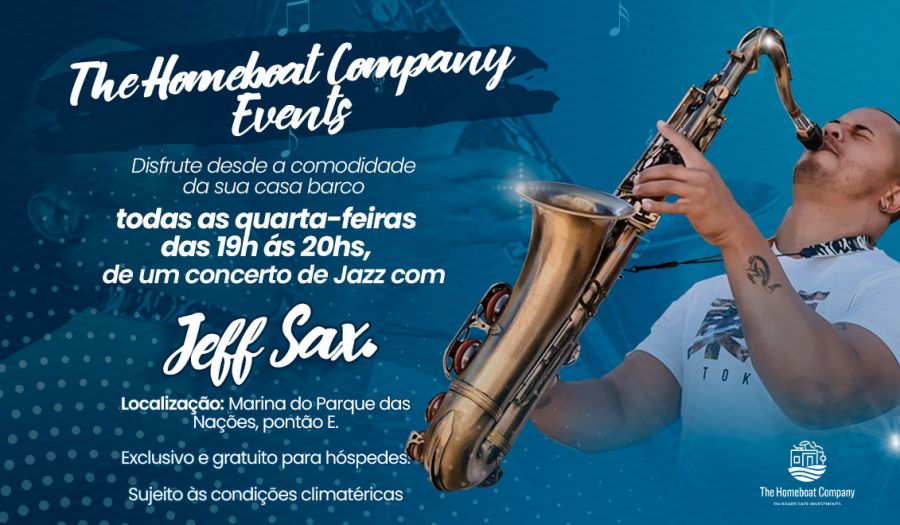 Concerto de Jazz com Jeff Sax
