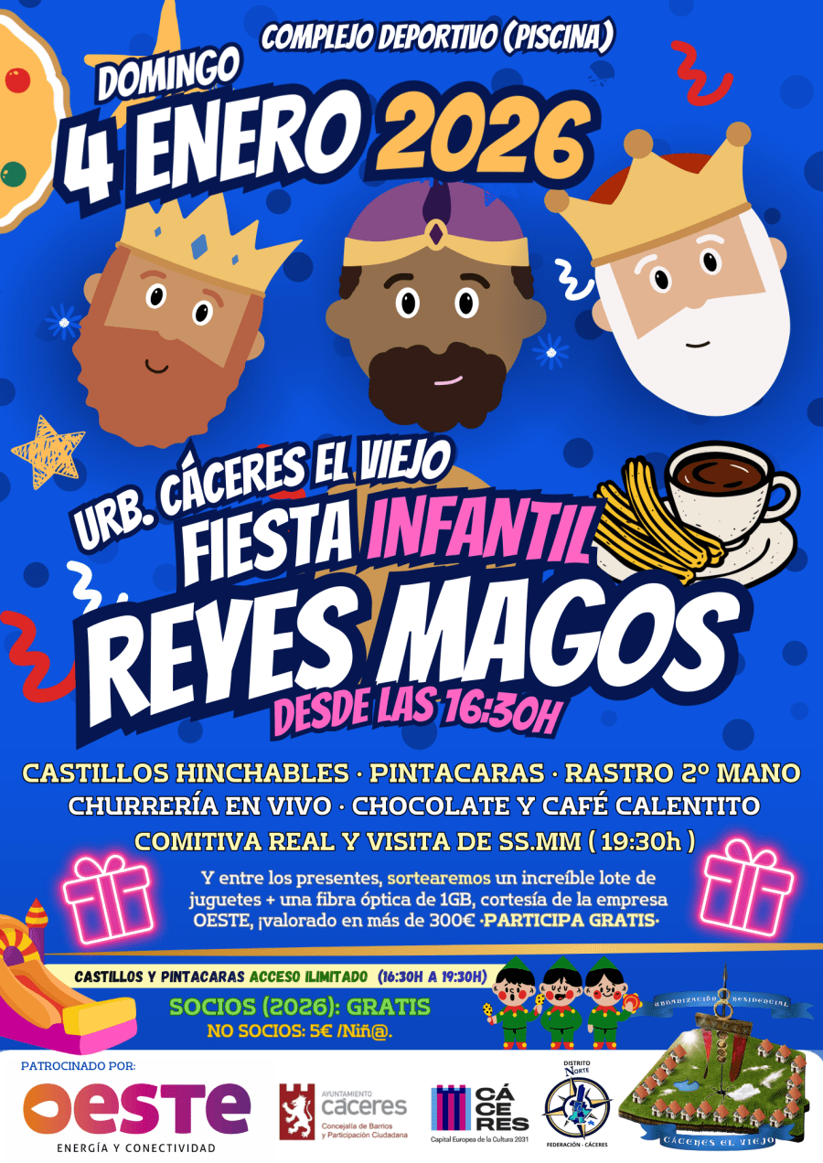 FIESTA INFANTIL REYES MAGOS