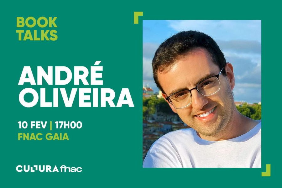 André Oliveira: apresentação do livro 'Inspira, Expira, Respira' na FNAC Gaia
