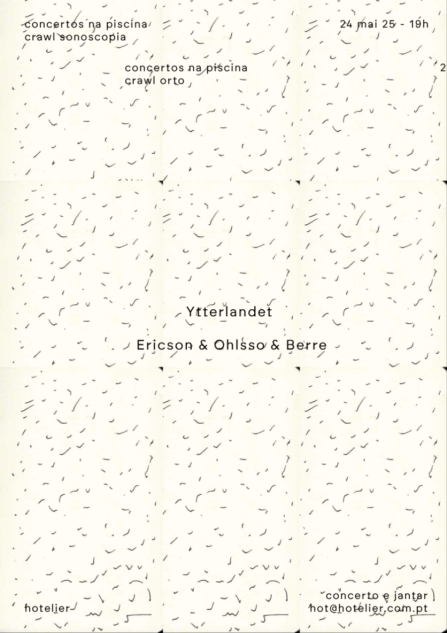 CONCERTOSNAPISCINA CRAWL 25m - Ytterlandet – Ericson & Ohlsso & Berre