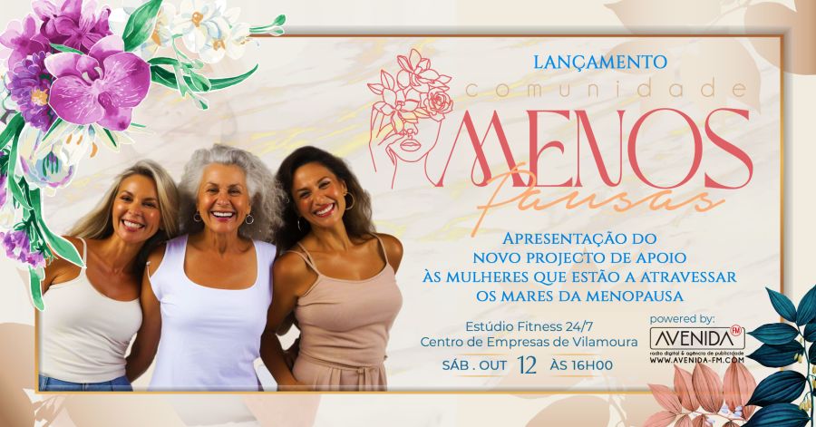Lançamento da Comunidade MenosPausas