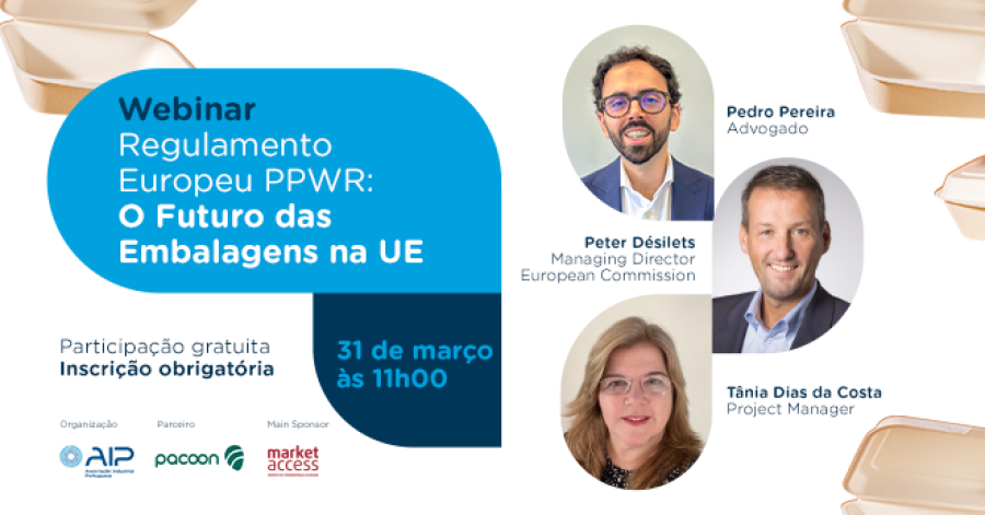 Webinar Regulamento Europeu PPWR: O Futuro das Embalagens na UE