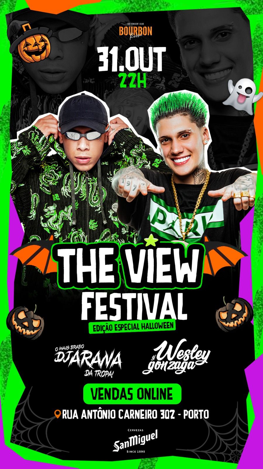 THE VIEW FESTIVAL HALLOWEEN - DJ ARANA + WESLEY GONZAGA