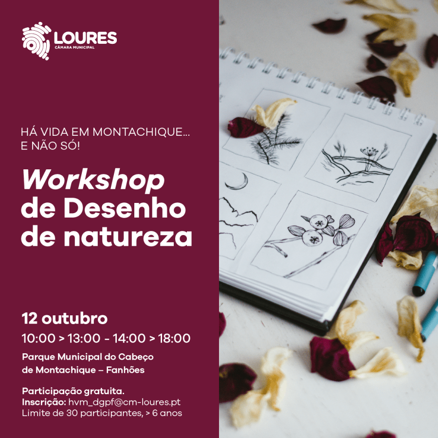 Workshop de Desenho de Natureza