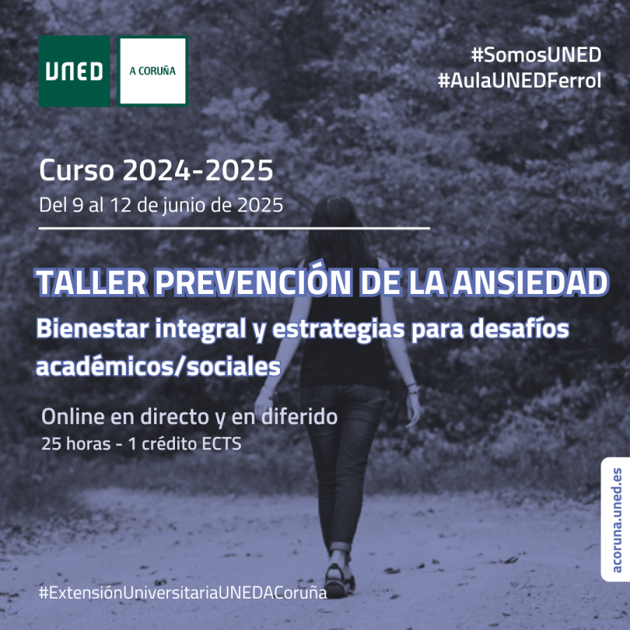 Taller de prevención de la ansiedad. Bienestar integral y estrategias para desafíos académicos/sociales