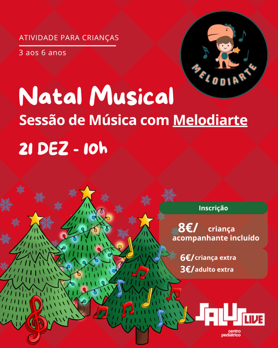 Saluslive celebra o Natal com sessão musical para crianças