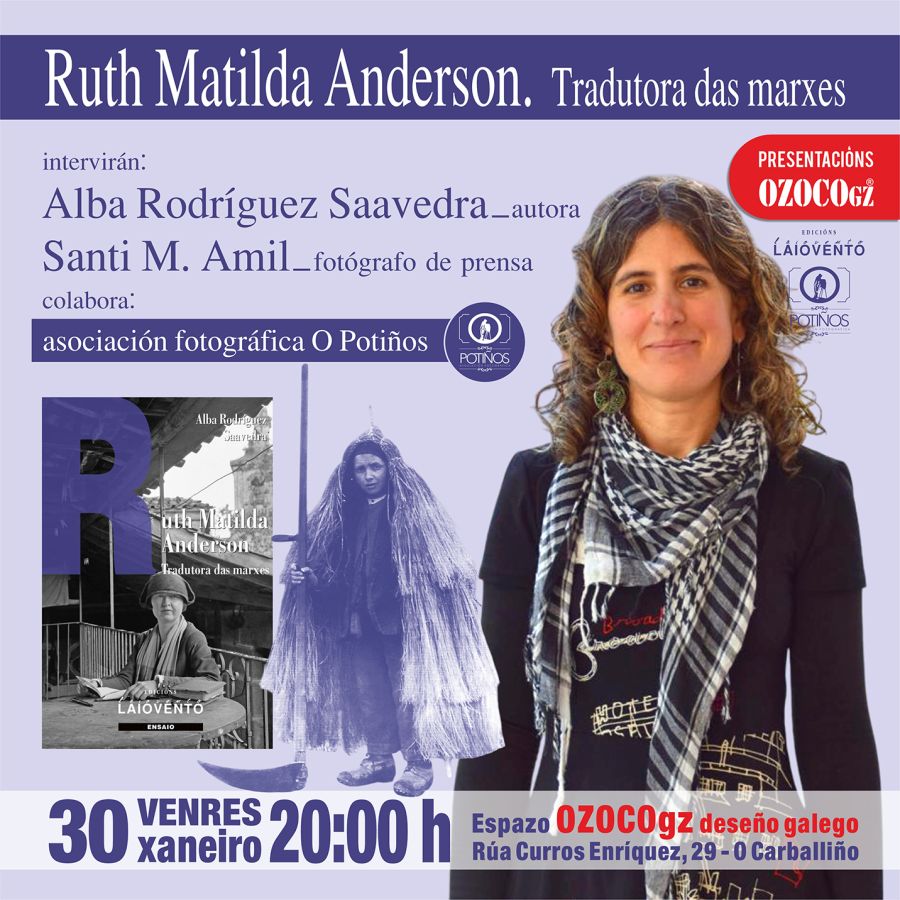 Presentación de 'Ruth Matilda Anderson. Tradutora das marxes'