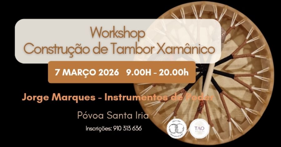 Construção de Tambor Xamânico  Workshop 