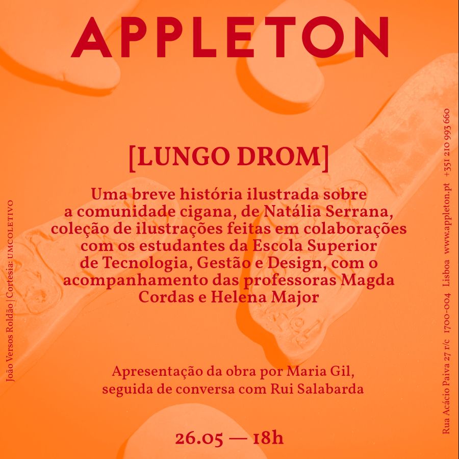 LUNGO DROM : Uma breve história ilustrada sobre a comunidade cigana, de Natália Serrana, coleção de ilustrações feitas em colaborações com os estudantes da Esco