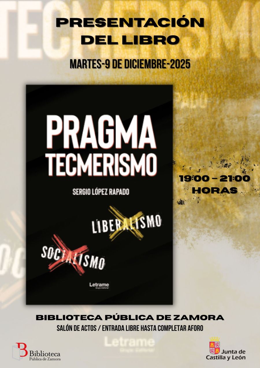 Presentación del libro 'Pragmatecmerismo', de Sergio López Rapado