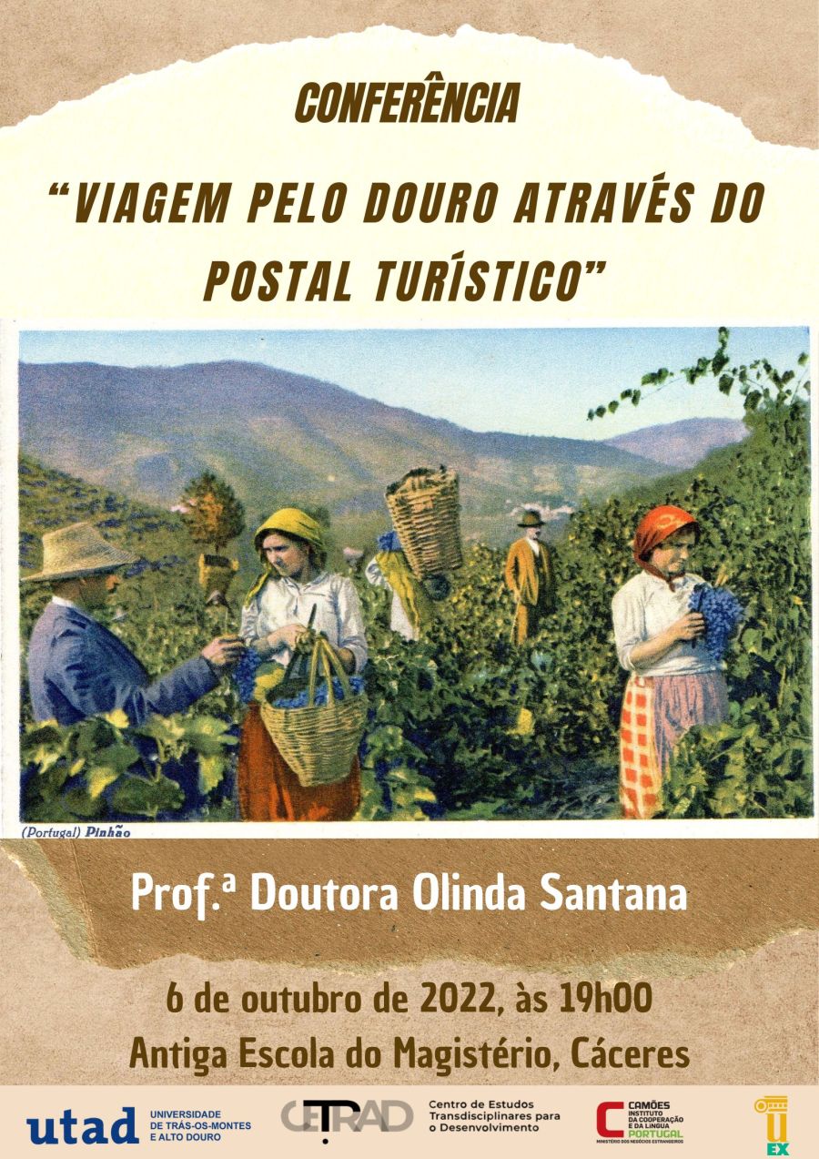 Conferencia ``VIAJEM PELO DOURO ATRAVÉS DO POSTAL TURÍSTICO´´