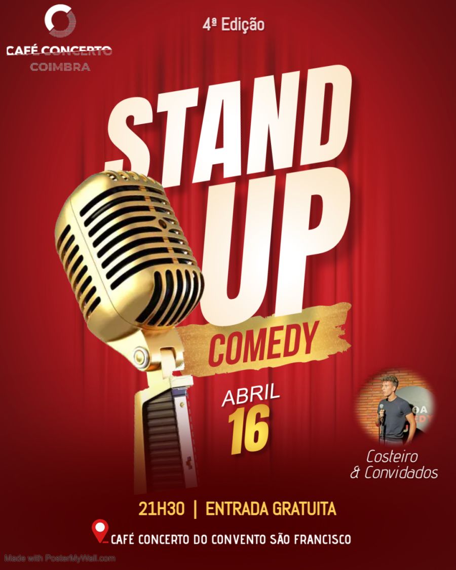 STANDUP COMEDY | Café Concerto (4ª Edição)