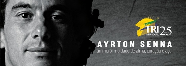 Ayrton Senna, um herói moldado de alma, coração e aço!