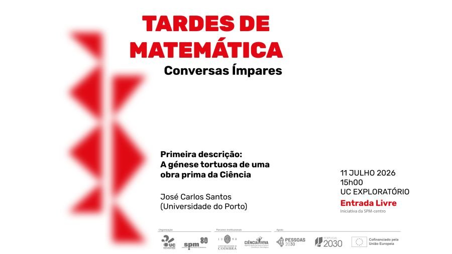 Tardes de Matemática - Primeira descrição: A génese tortuosa de uma obra prima da Ciência