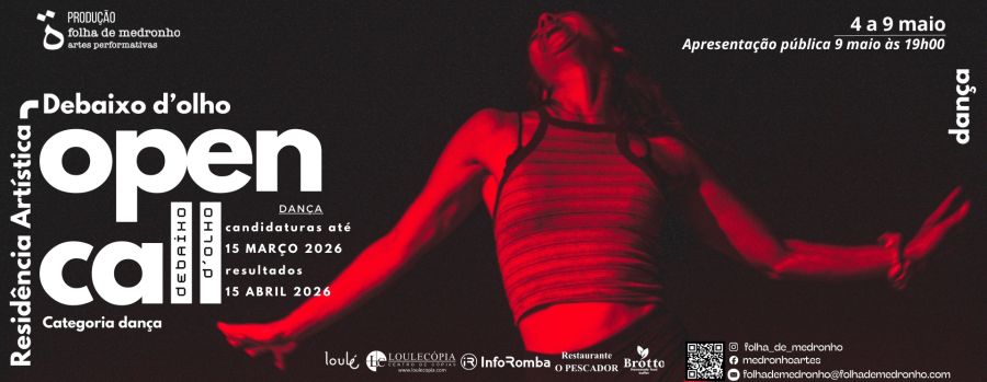 Open Call Debaixo d’Olho - Residência Artística de Dança 2026