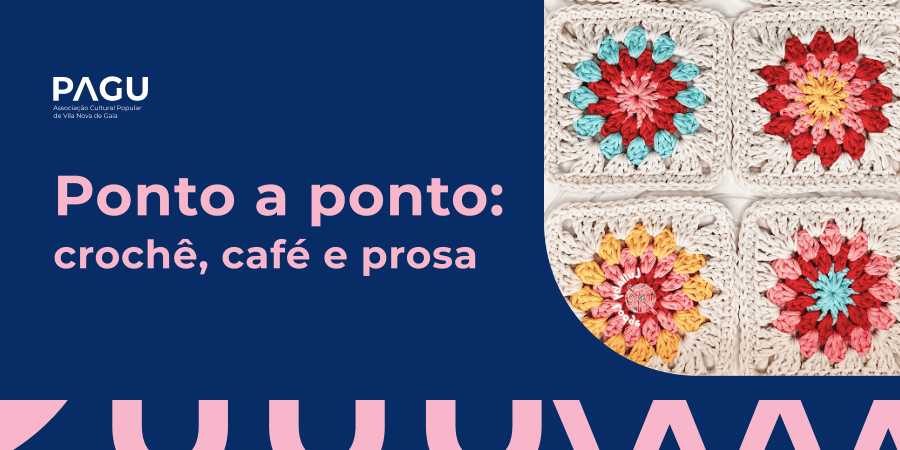 Ponto a ponto: crochê, café e prosa