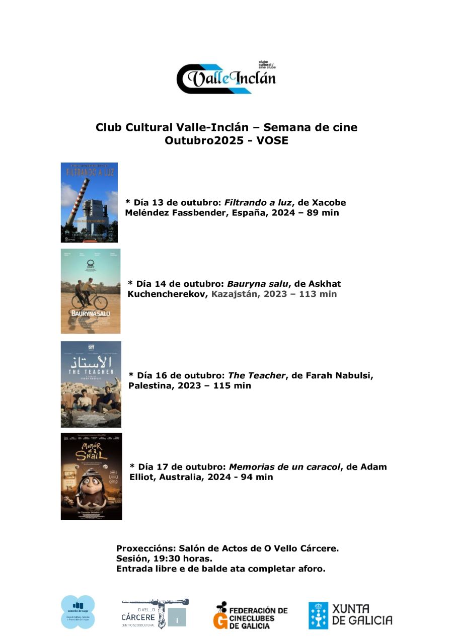 El maestro | Club Cultural Valle-Inclán – Semana de cine Outubro 2025 - VOSE