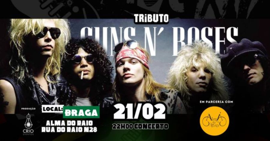Tributo Guns N' Roses - Braga