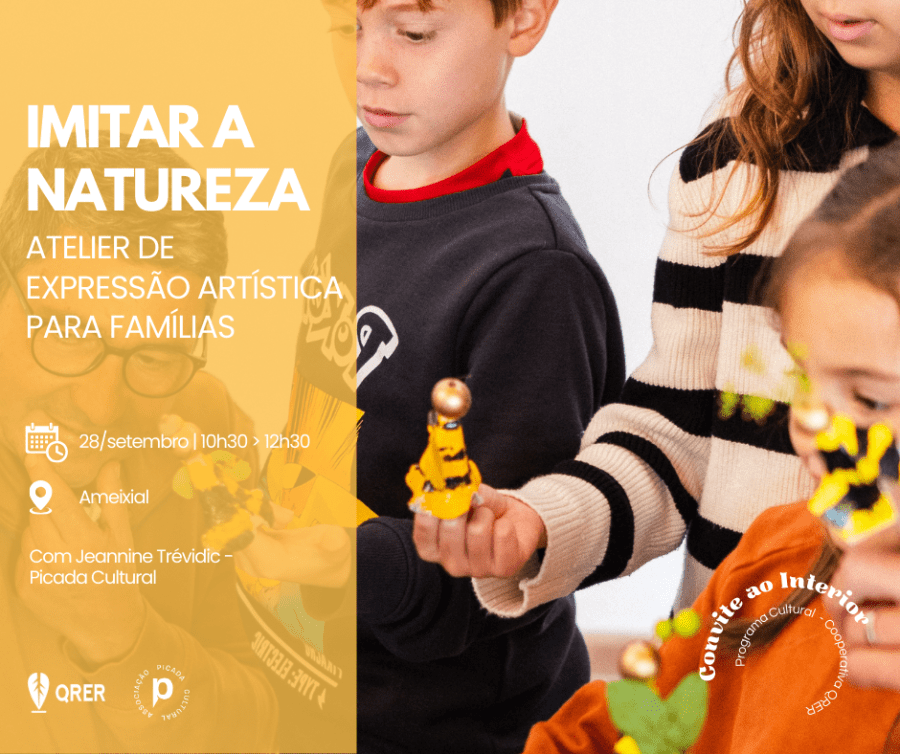 Imitar a Natureza - Atelier de expressão artística para famílias