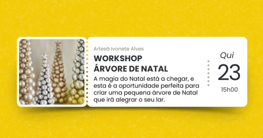 Workshop Árvore de Natal