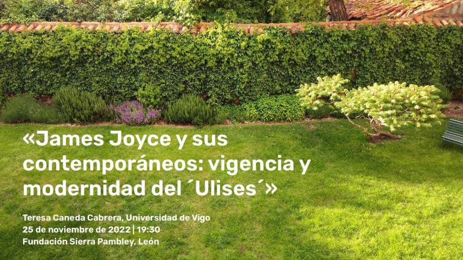 Conferencia «James Joyce y sus contemporáneos: vigencia y modernidad del ´Ulises´»
