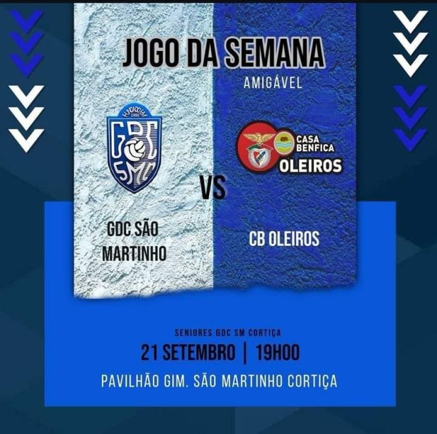 GDC São Martinho da Cortiça vs CB Oleiros 