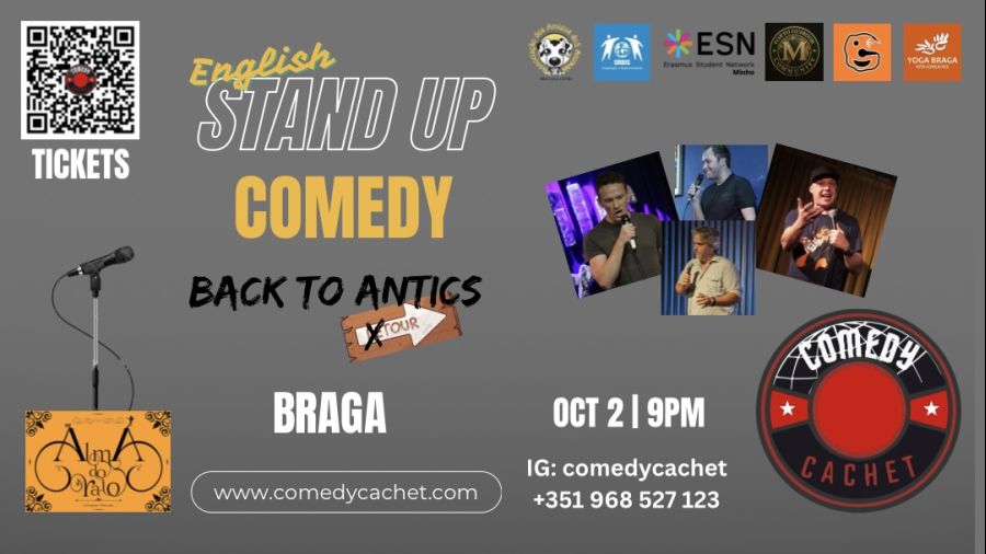 Stand Up Comedy - BACK TO ANTICS TOUR - Live in Braga