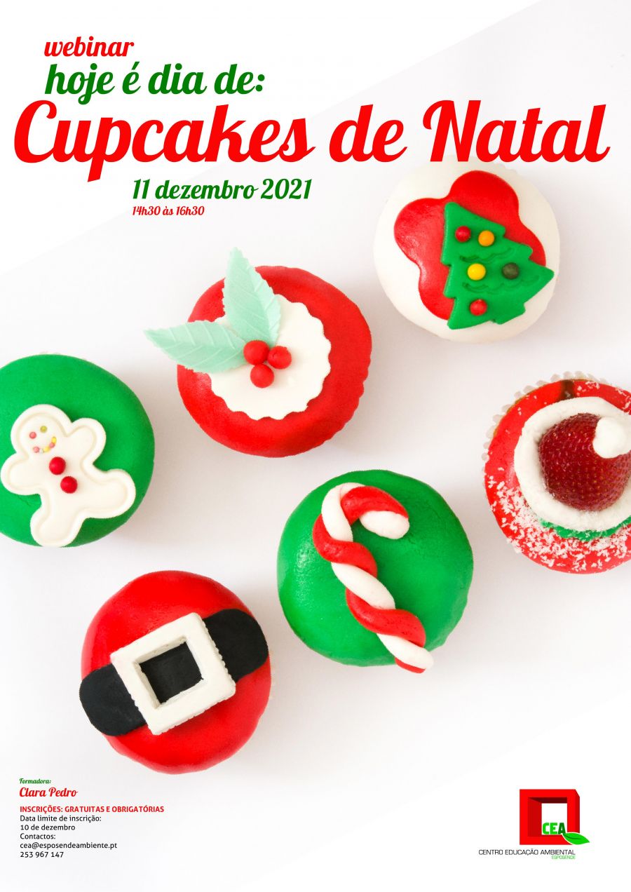 Webinar 'Hoje é dia de: Cupcakes de Natal'