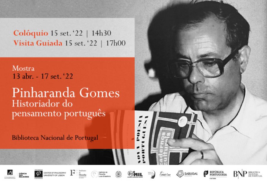 Pinharanda Gomes, historiador do pensamento português | COLÓQUIO e  VISITA GUIADA
