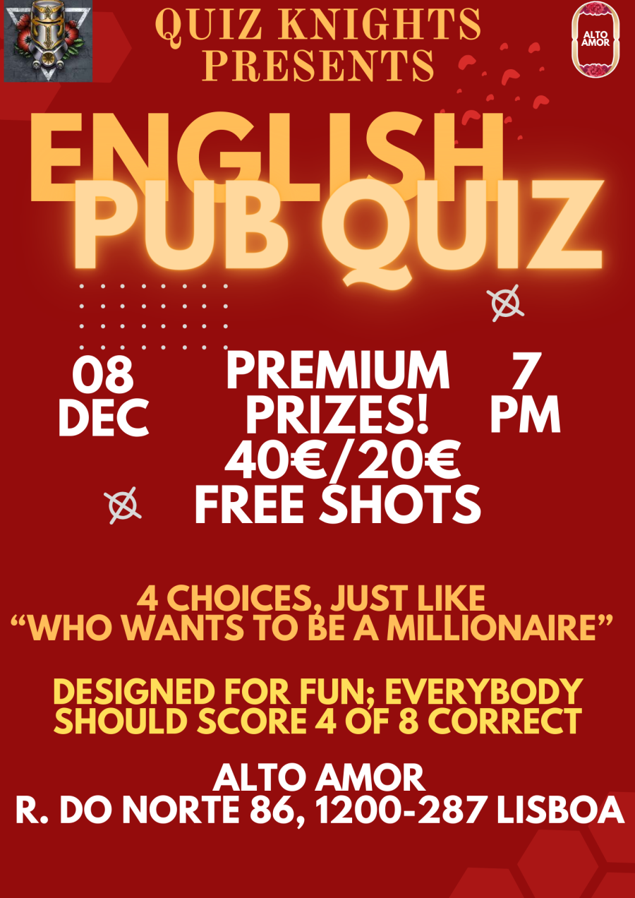Quiz Knights - English Pub Quiz Style Trivia Night