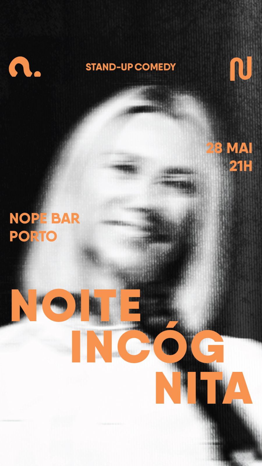 NOITE INCÓGNITA 28 MAIO STAND-UP COMEDY SESSIONS