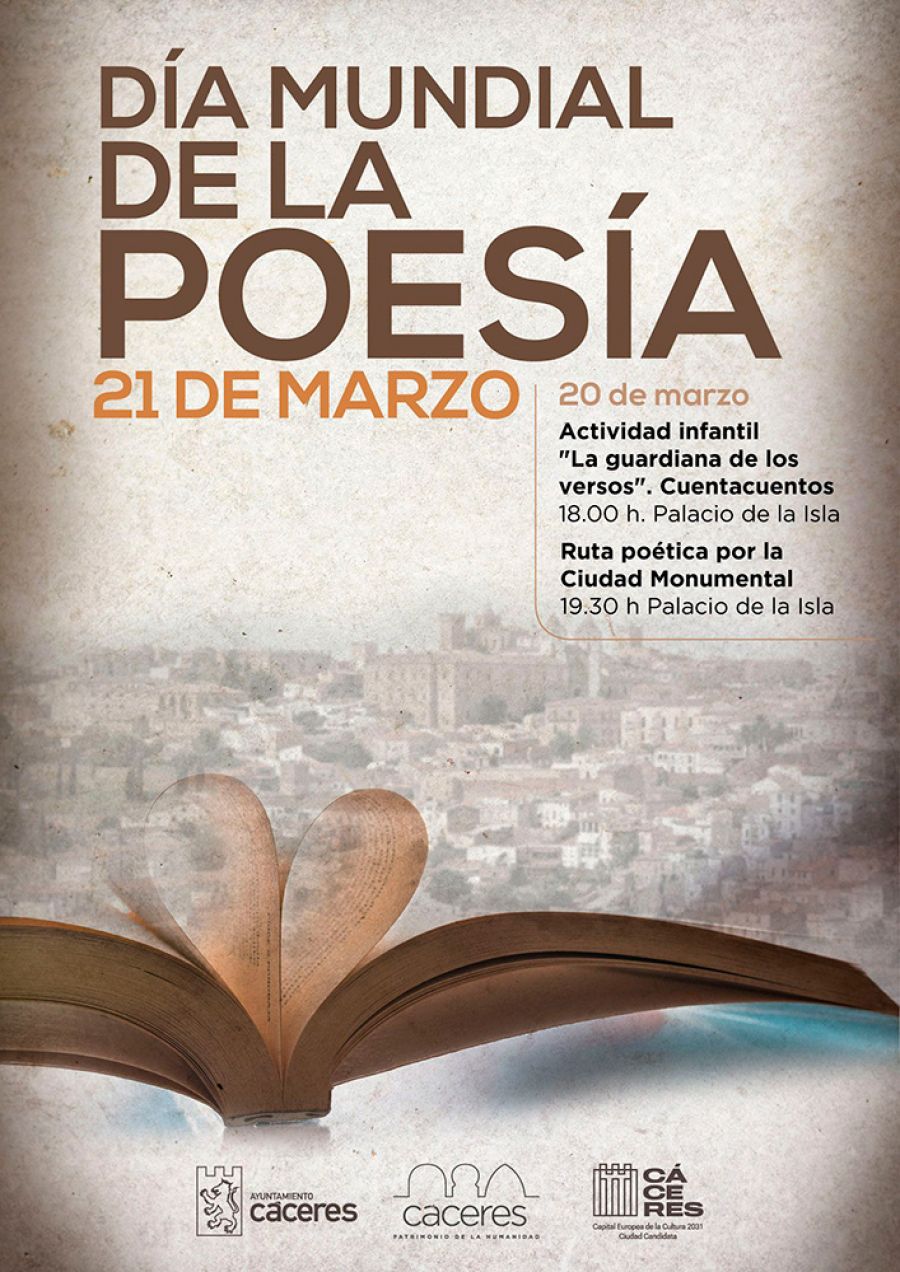 Actividades Día Mundial de la Poesía 