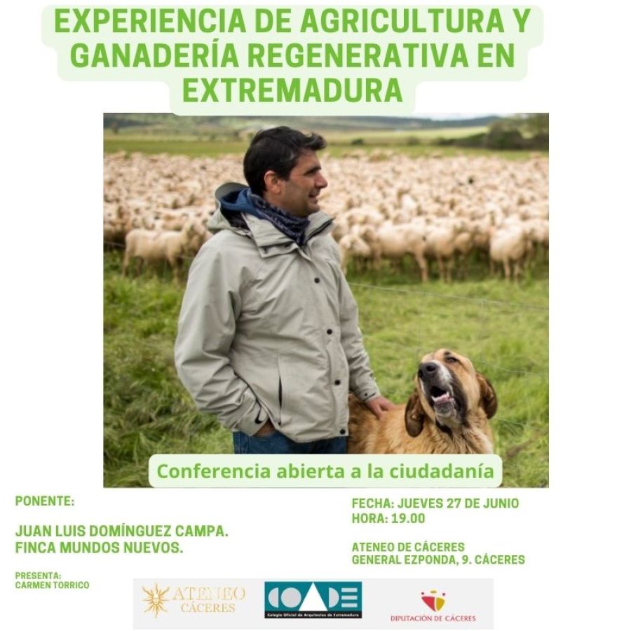 Experiencia de agricultura y ganadería regenerativa en Extremadura