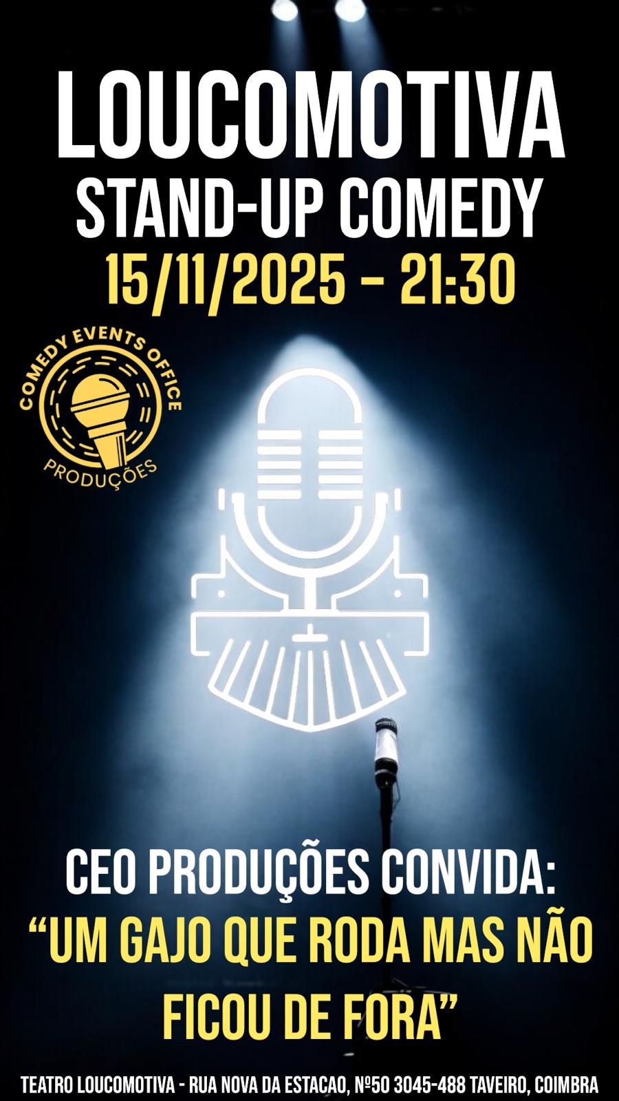 STANDUP COMEDY | Teatro Loucomotiva 